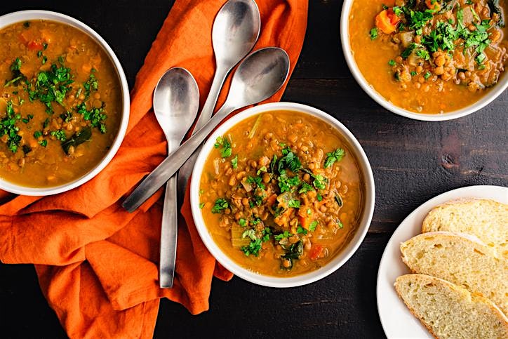 Vegan Lentil Soups – Davis, CA