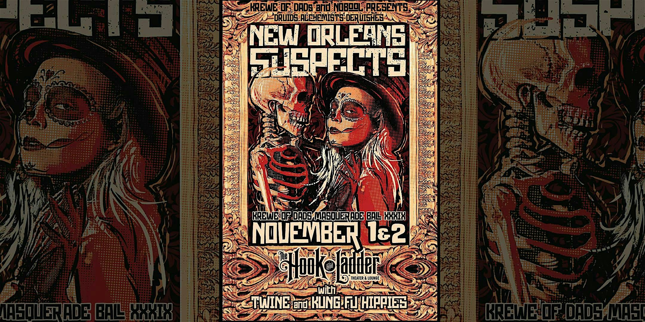 NEW ORLEANS SUSPECTS with Kung Fu Hippies (SATURDAY) – Minneapolis, MN