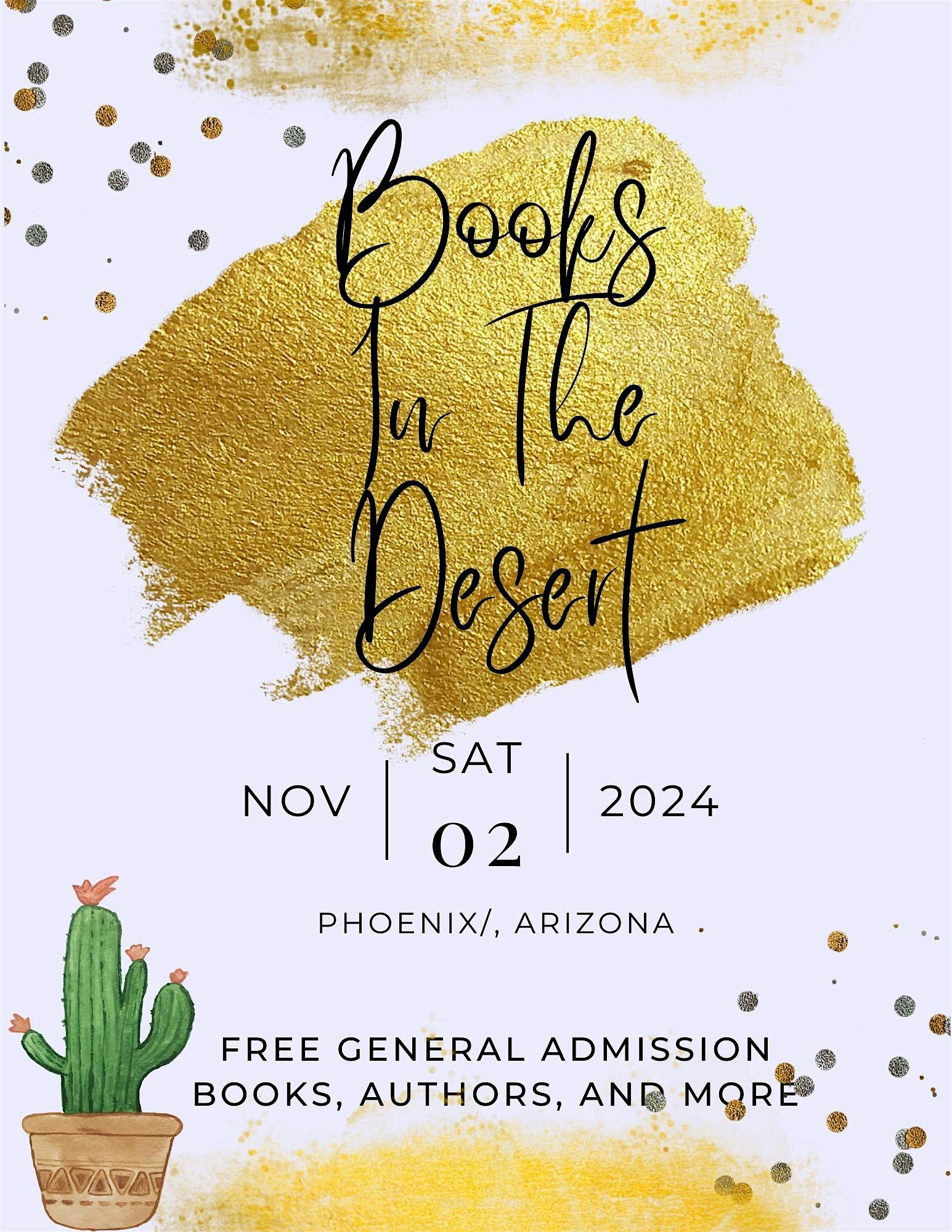 Books In The Desert Author Signing Event – Phoenix, AZ