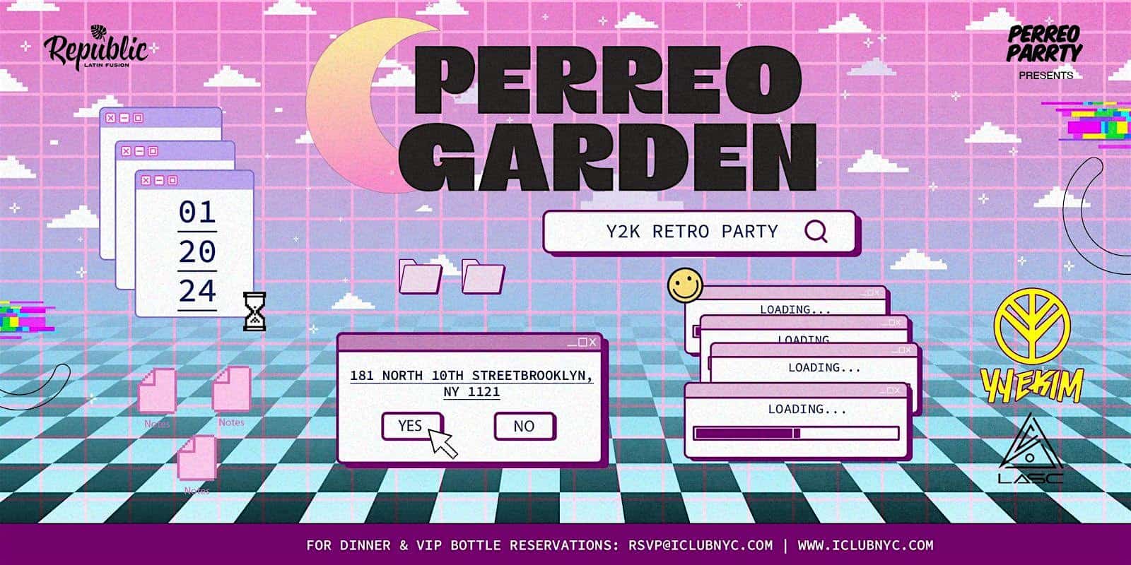 PERREO GARDEN Reggaetón Party | SAT NOV 2ND – Brooklyn, NY