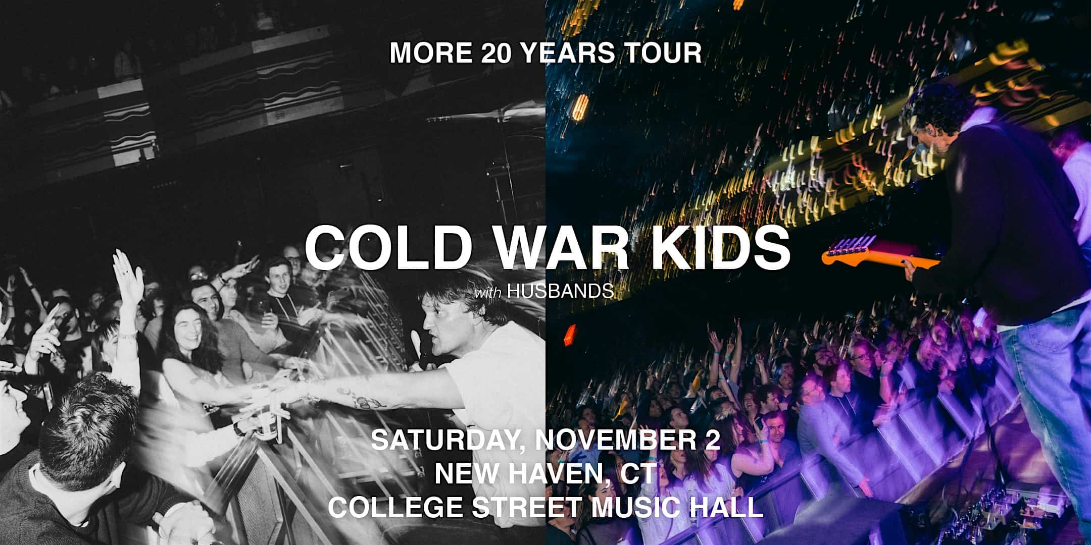 Cold War Kids  20 Years Tour – New Haven, CT