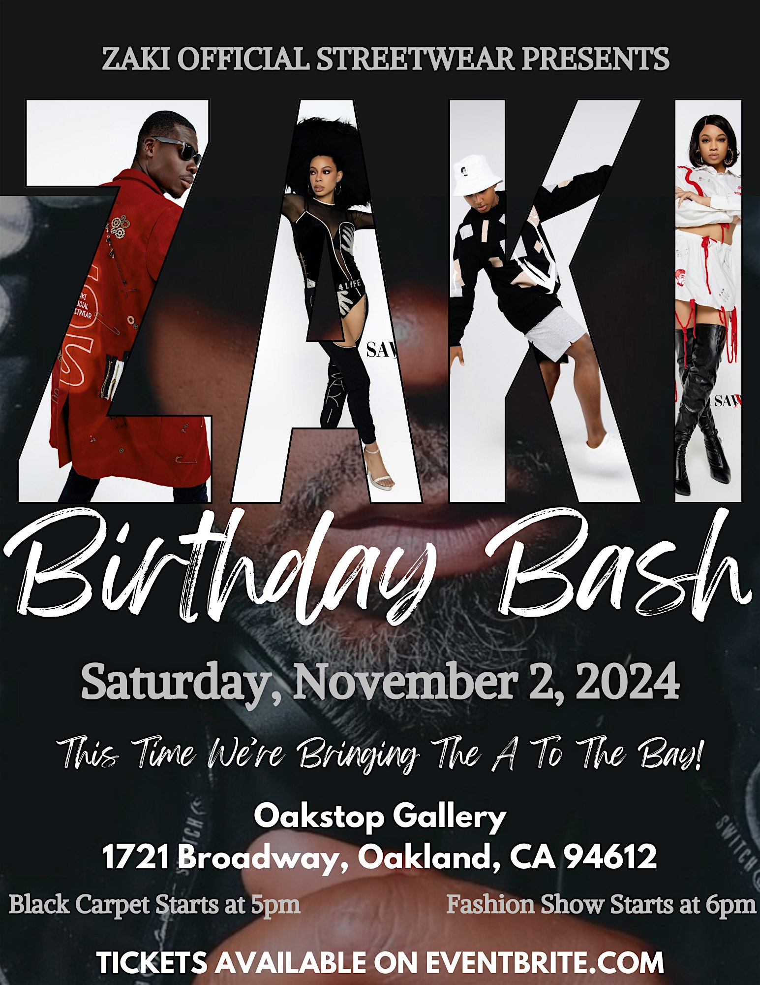 Zaki’s Birthday Bash Fashion Show – Oakland, CA