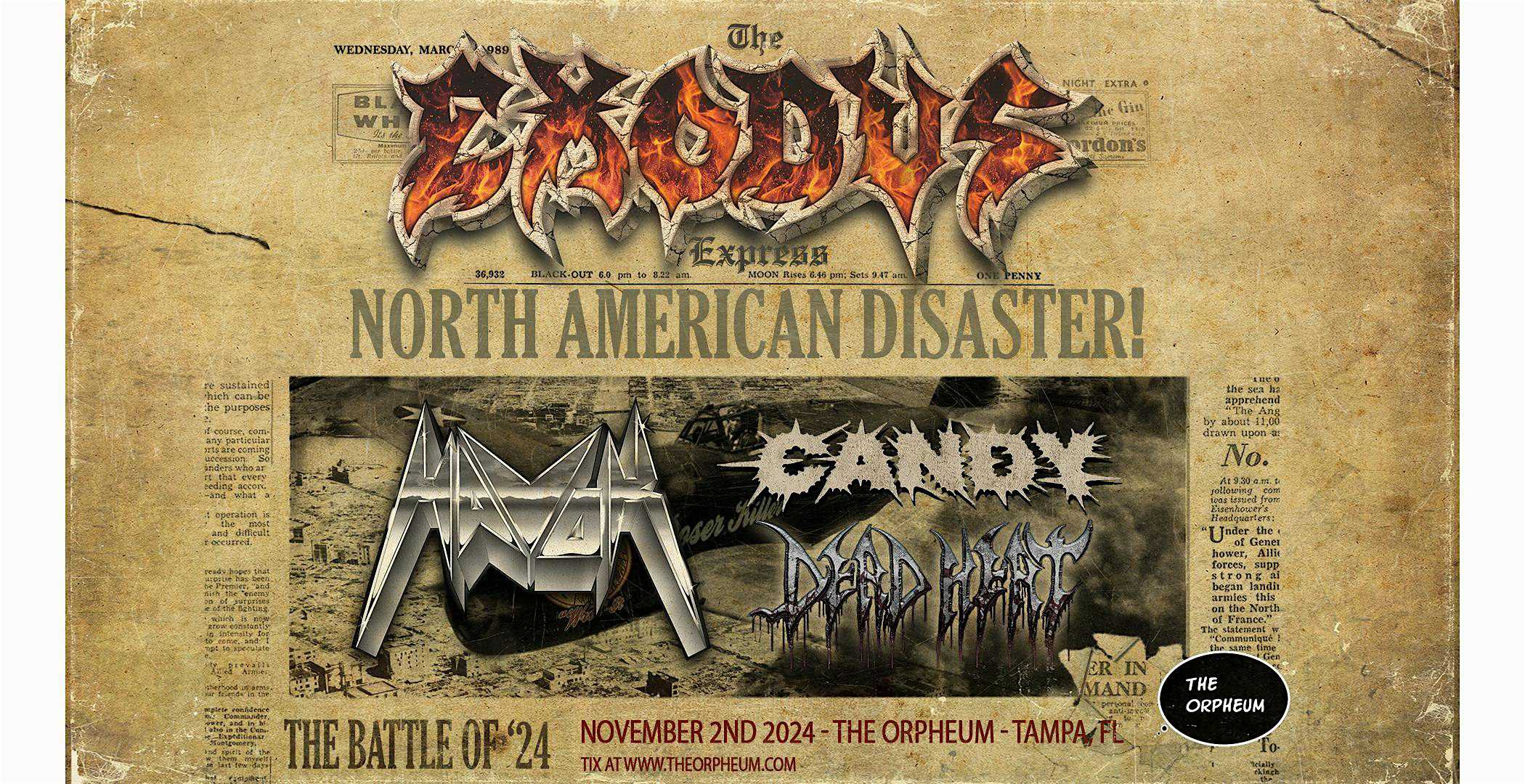 Exodus – Tampa, FL