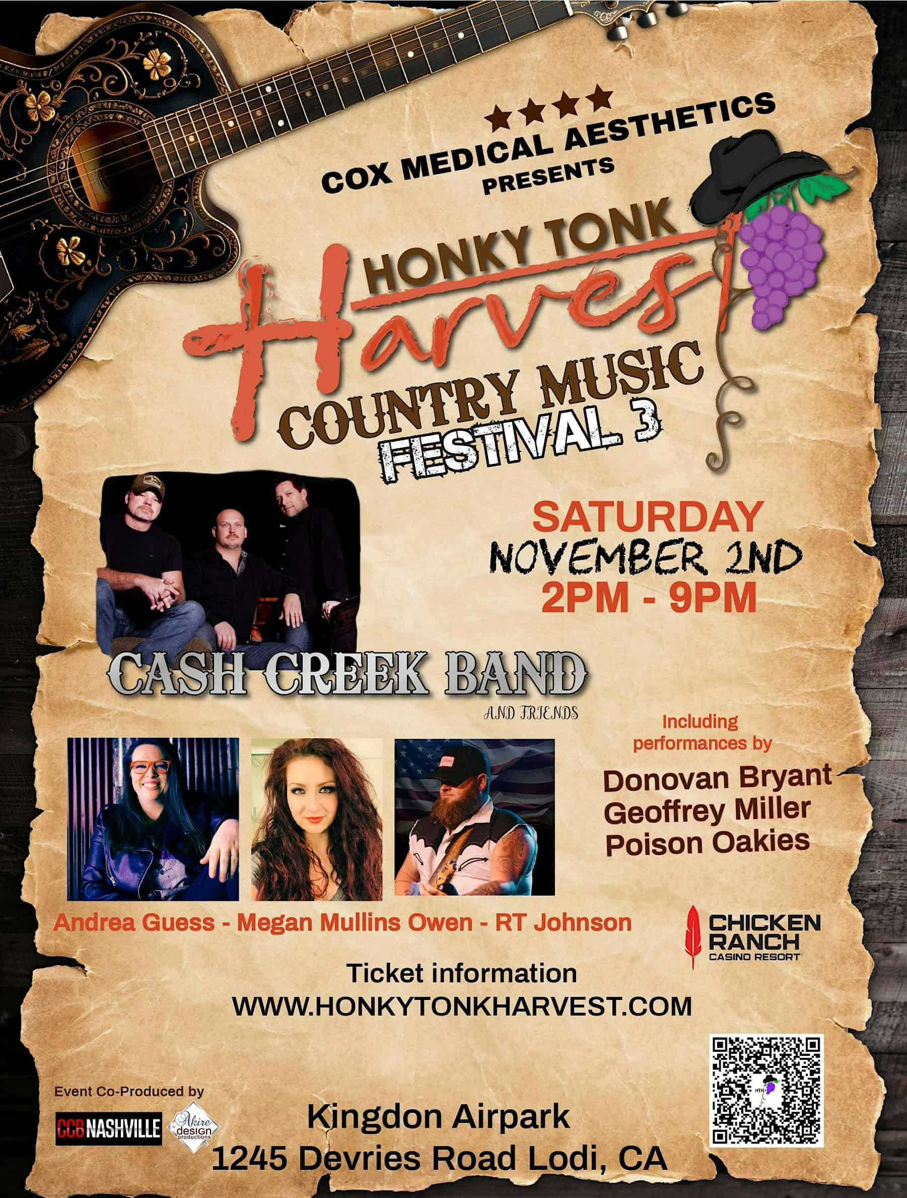 Honky Tonk Harvest 2024 – Lodi, CA