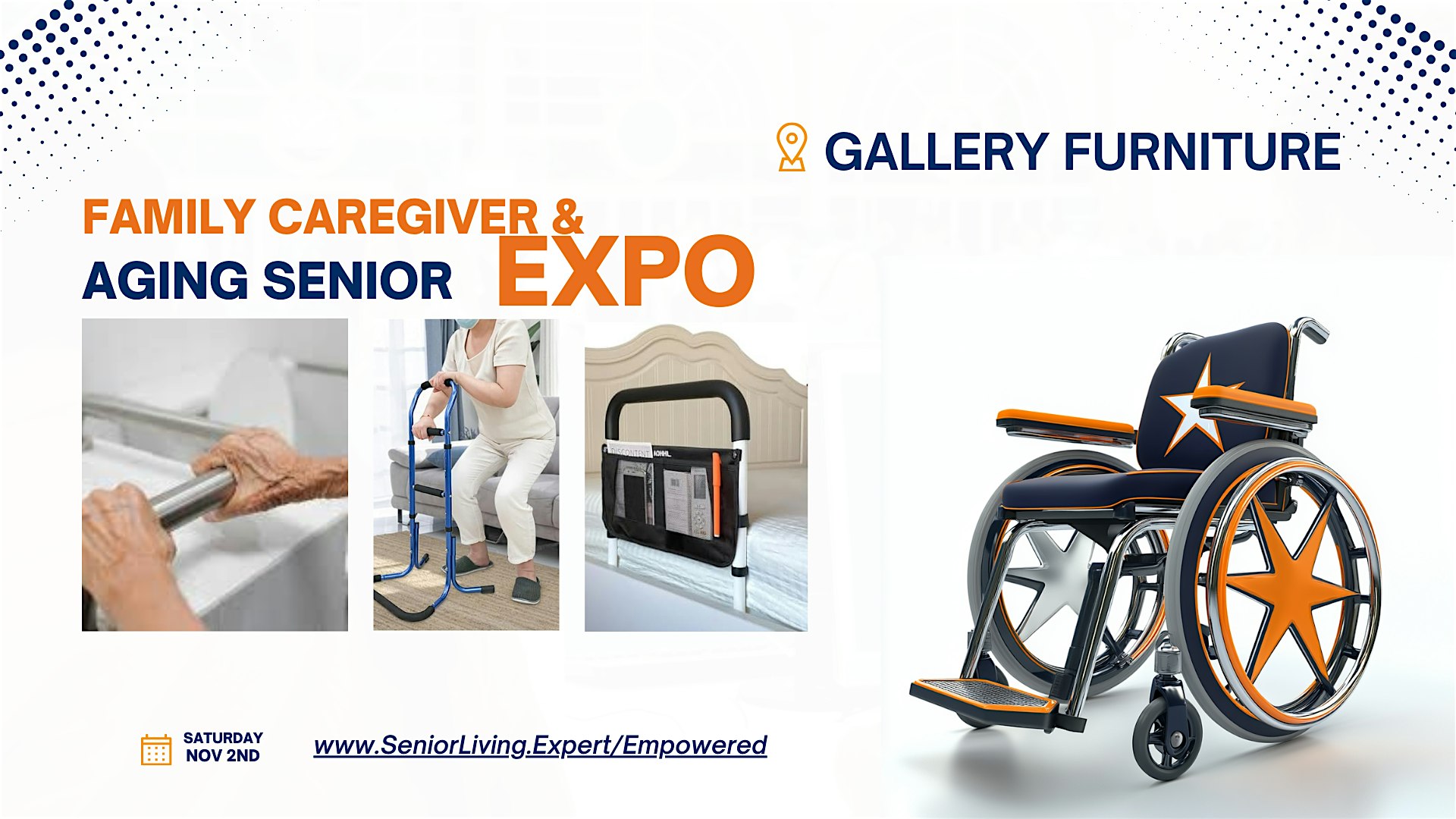 Family Caregiver and Aging Senior Expo at Gallery Furniture – Houston, TX