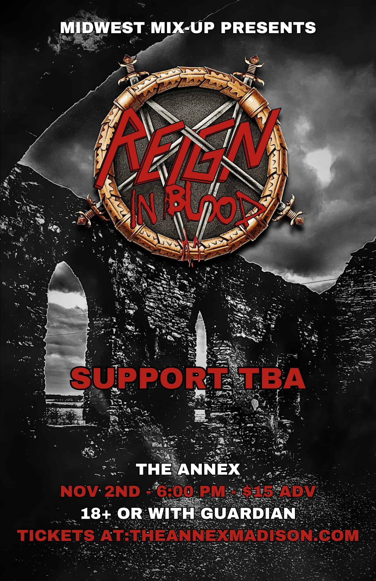 Reign In Blood – Slayer Tribute – Madison, WI