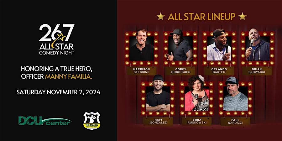 267 All Star Comedy Night to benefit the 267 Foundation – Worcester, MA