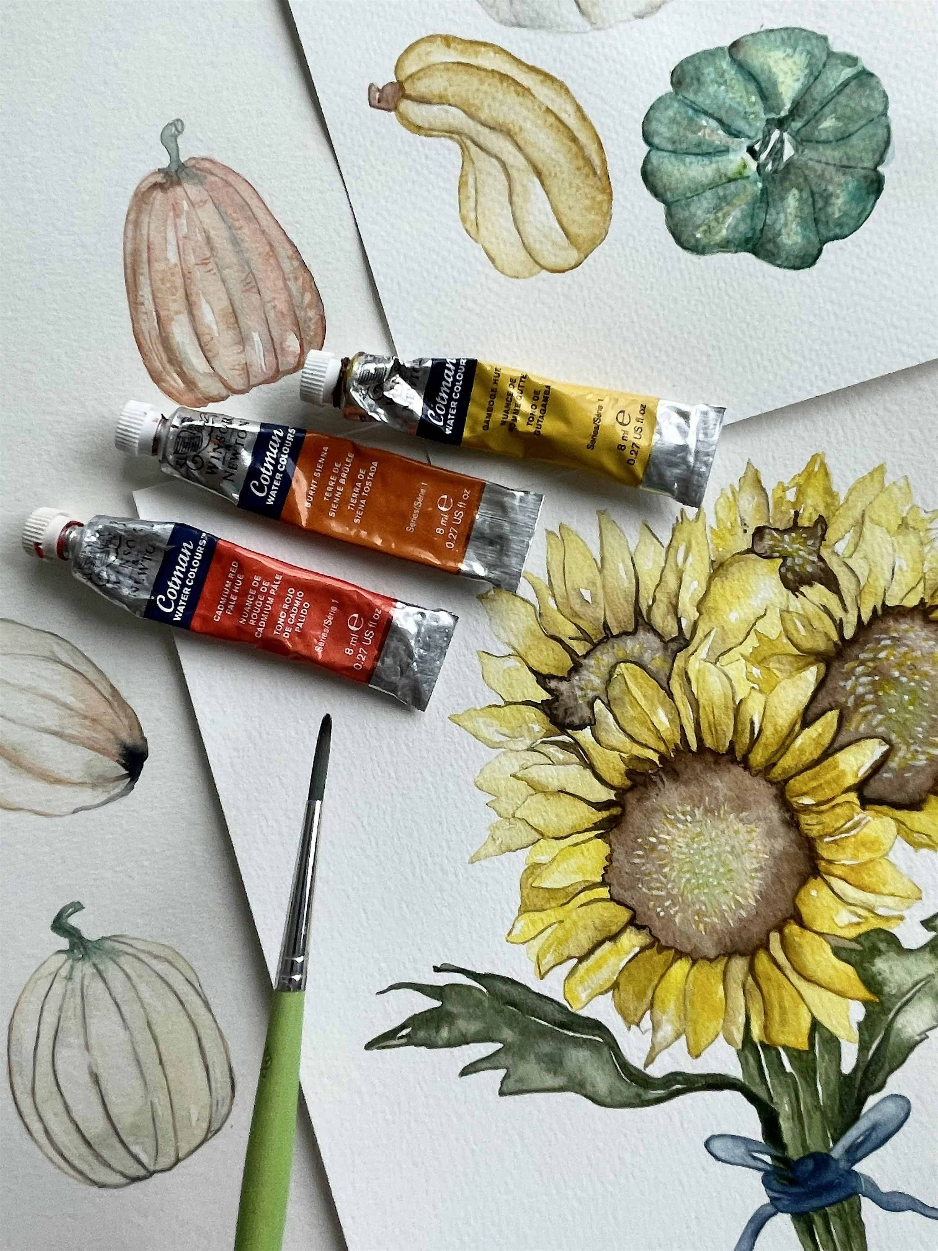 Sip & Paint: Introduction to Watercolors for Autumn – Newport, RI