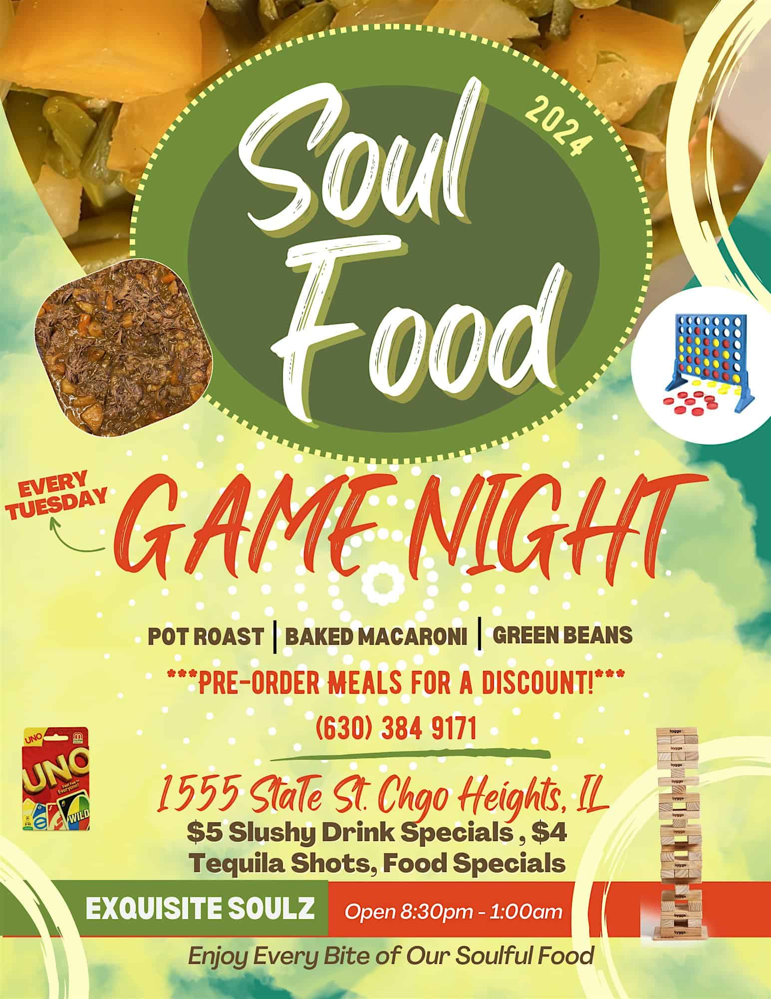 GAME NIGHT! – Chicago Heights, IL