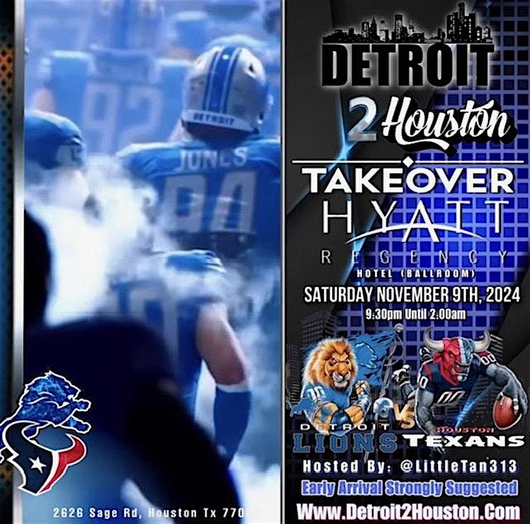 Detroit 2 Houston Weekend – Houston, TX