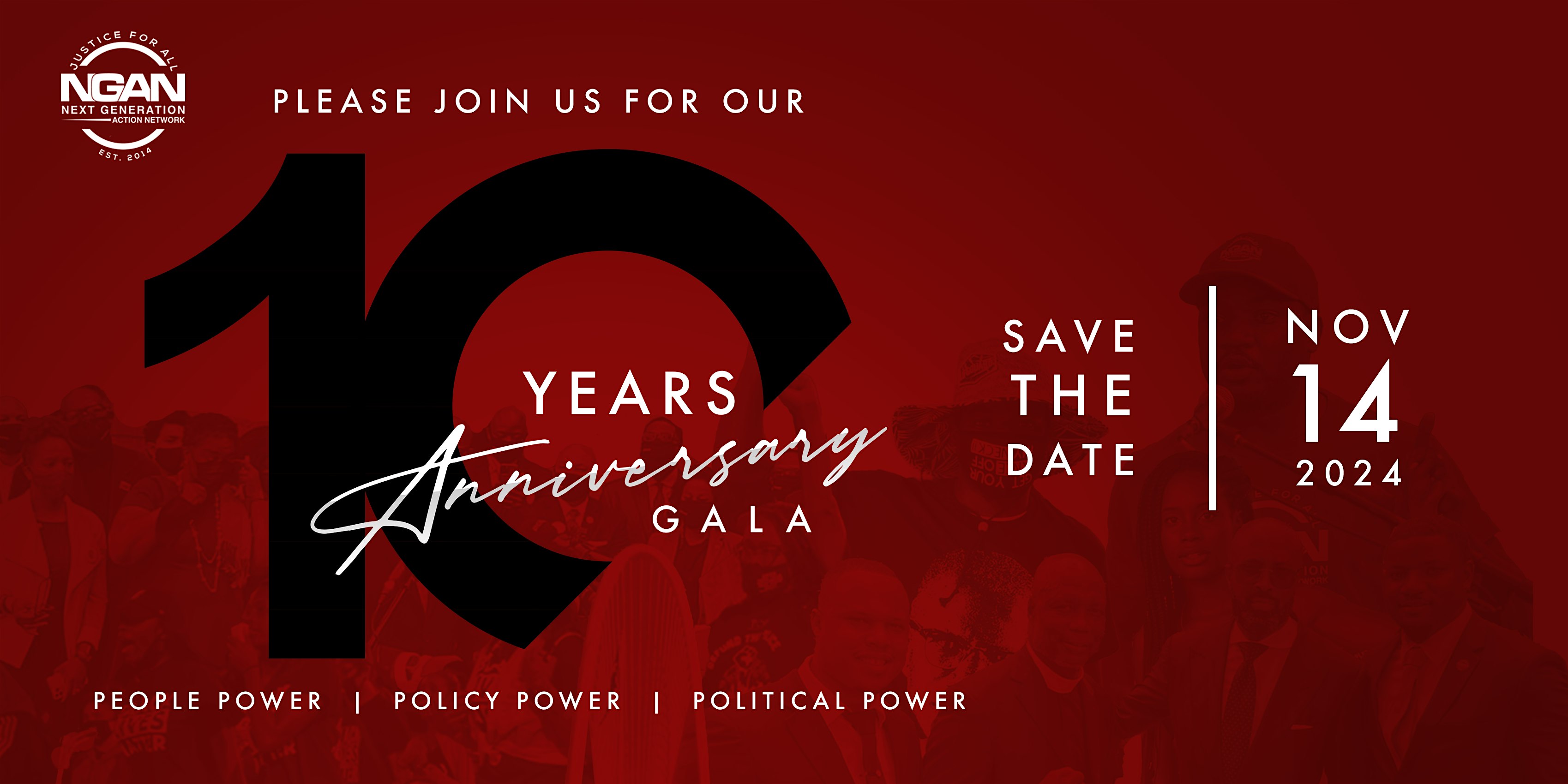 Next Generation Action Network 10 Year Anniversary Gala – Dallas, TX