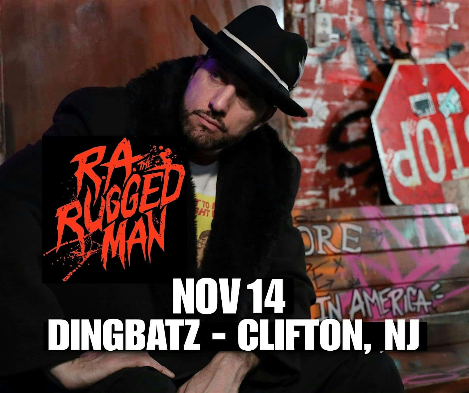 R.A. the RUGGED MAN LIVE in NJ! – Clifton, NJ