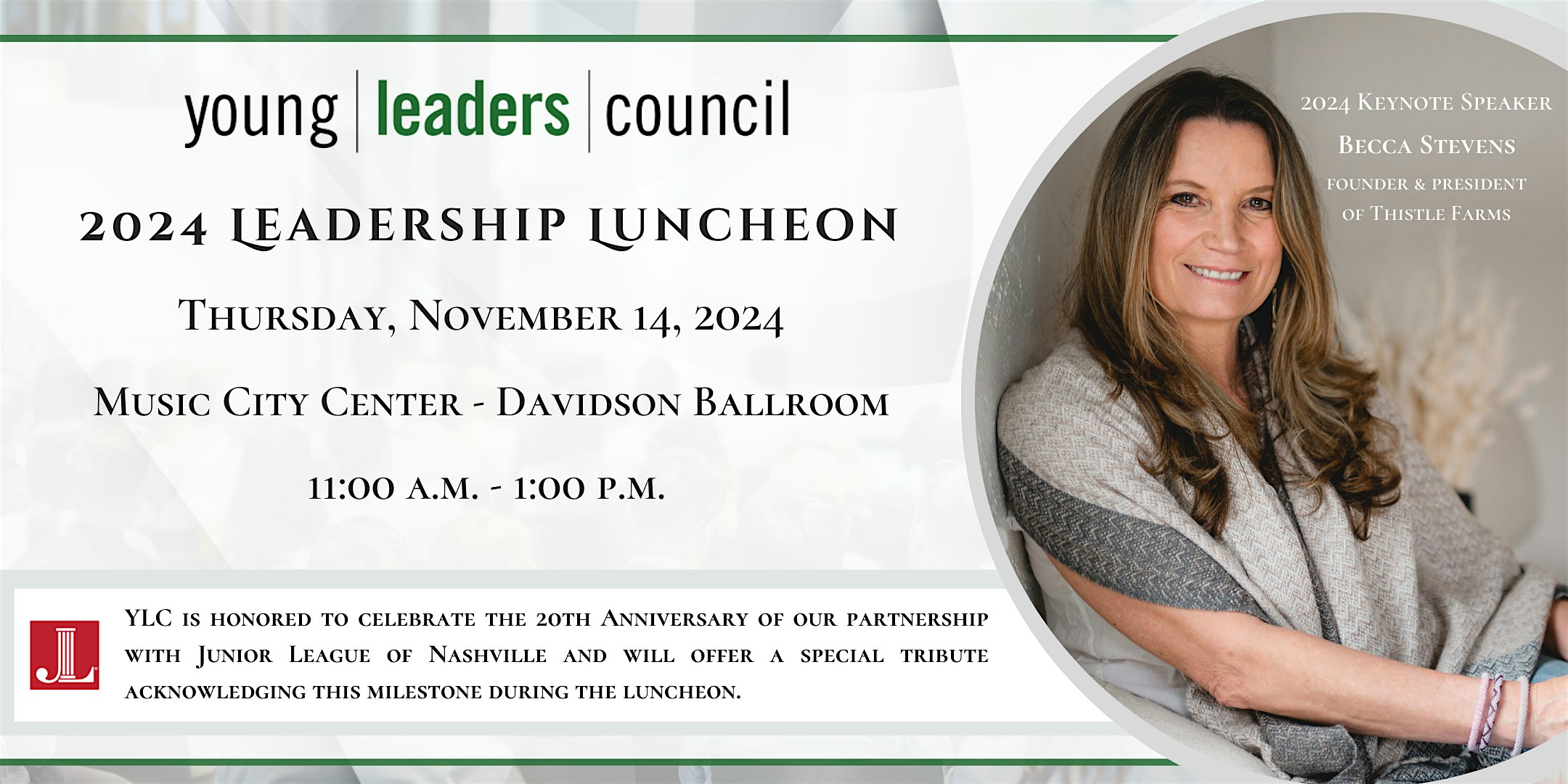 Young Leaders Council – 2024 Leadership Luncheon – Nashville, TN