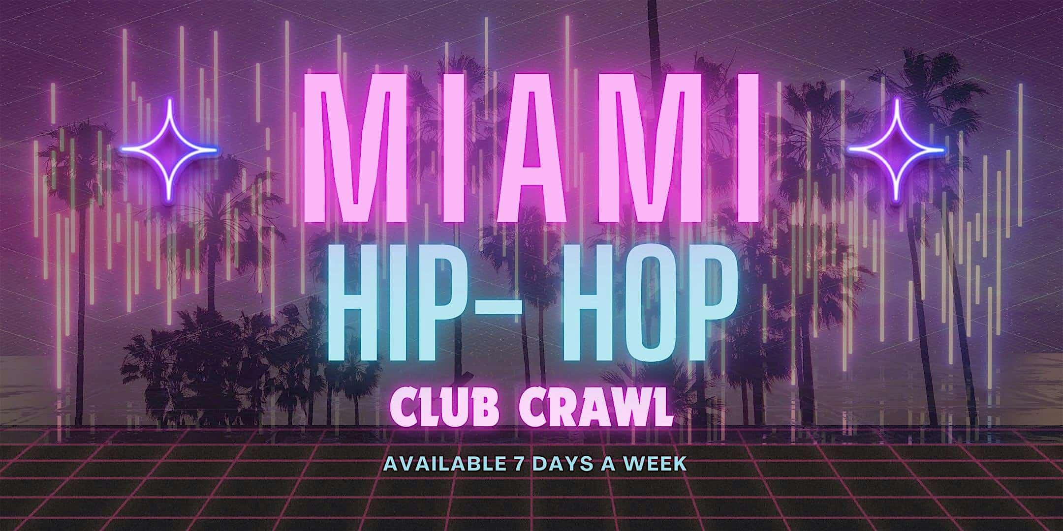 Miami #1 Hip-Hop Club Crawl & Party Bus Experience – Miami Beach, FL