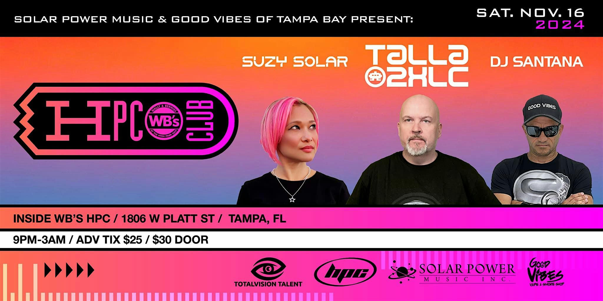 Florida Trance Family Presents Talla 2XLC – Tampa, FL