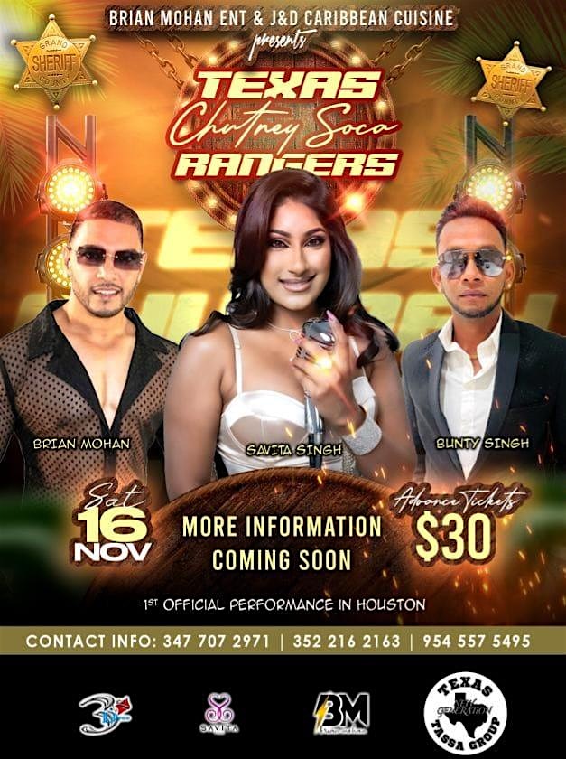 TEXAS CHUTNEY SOCA RANGERS – Houston, TX