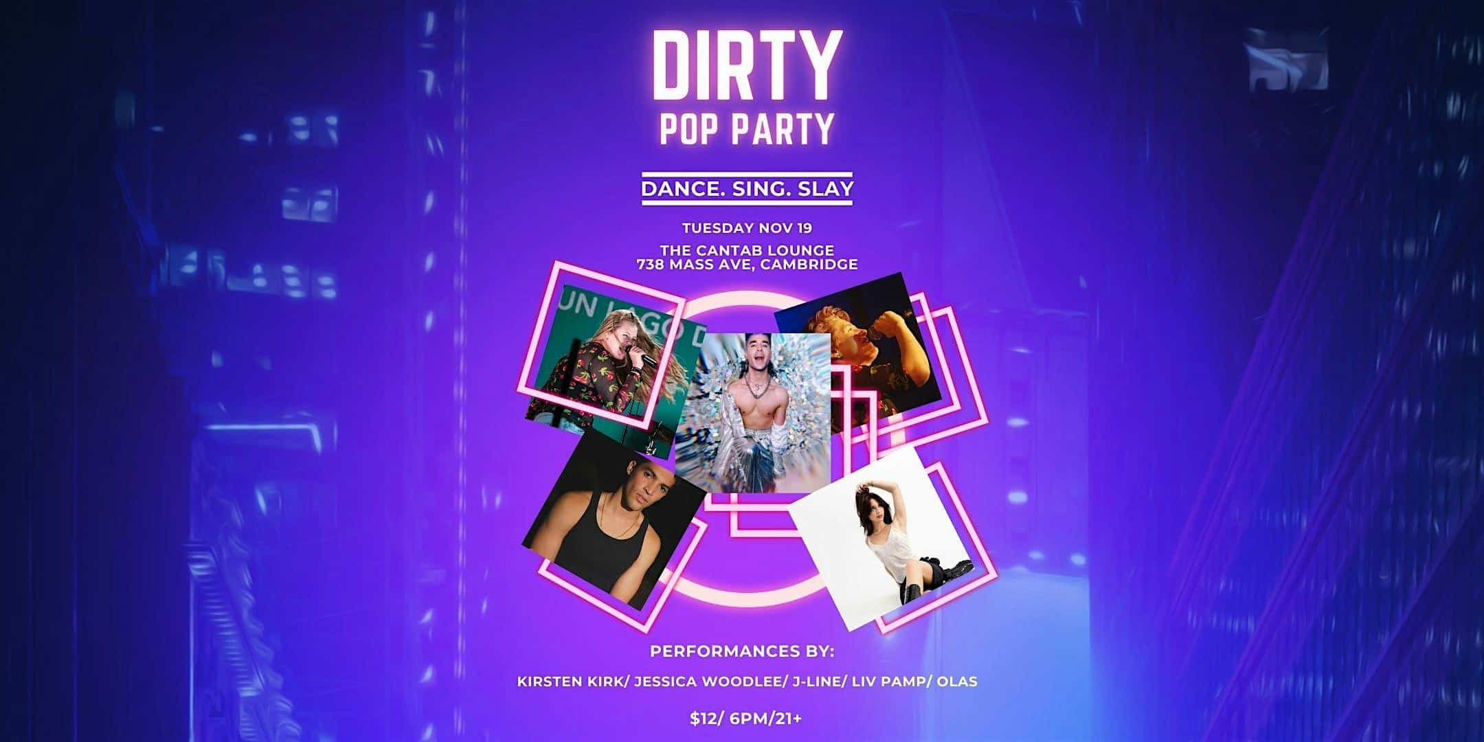 Dirty Pop Party: Cambridge – Cambridge, MA