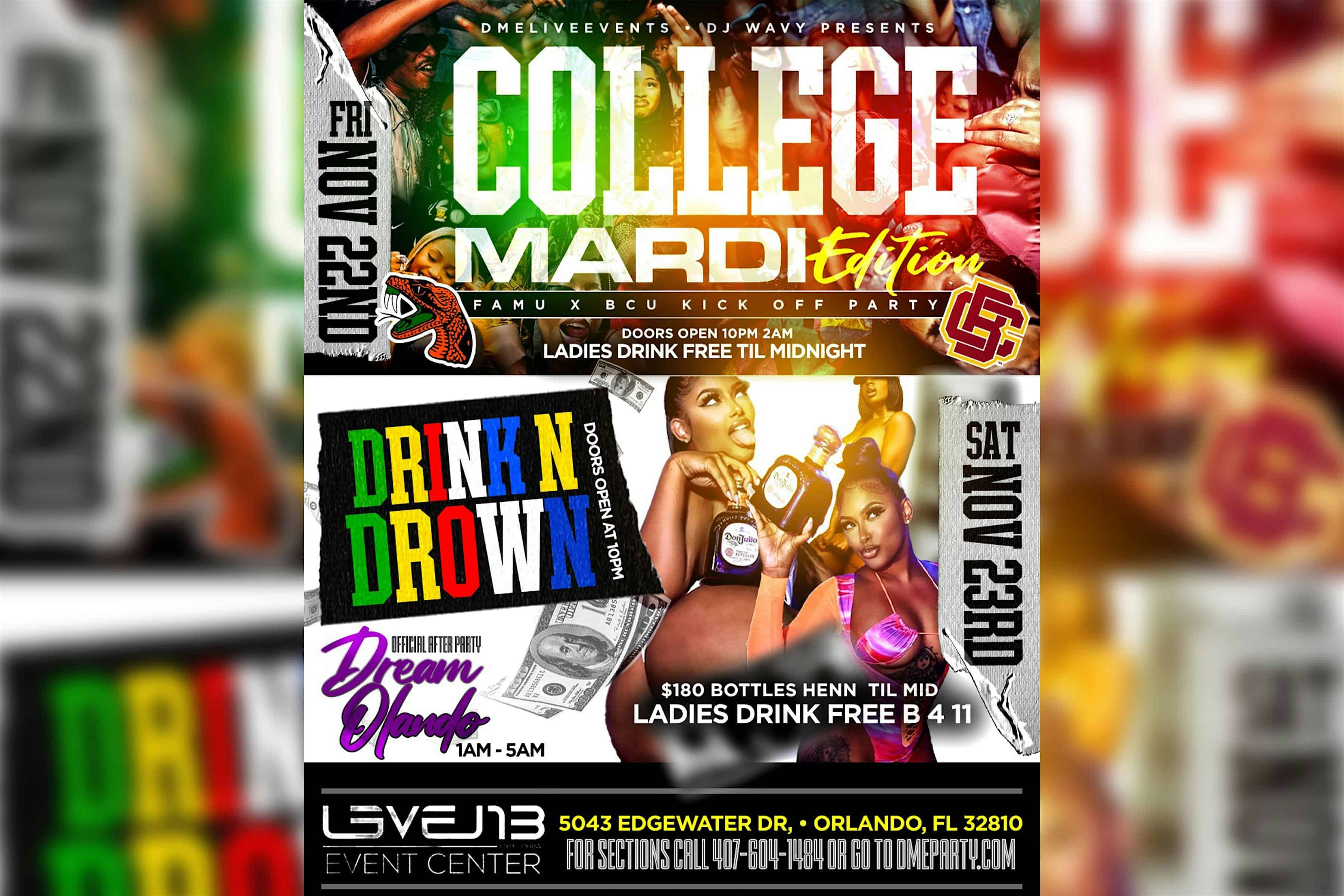 The Florida Classic – College Station Mardi Gras Edition @ Level 13 – Orlando, FL