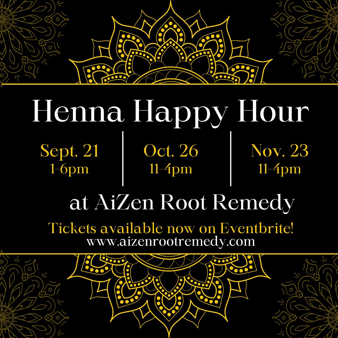 Henna Happy Hour – November – Kansas City, MO