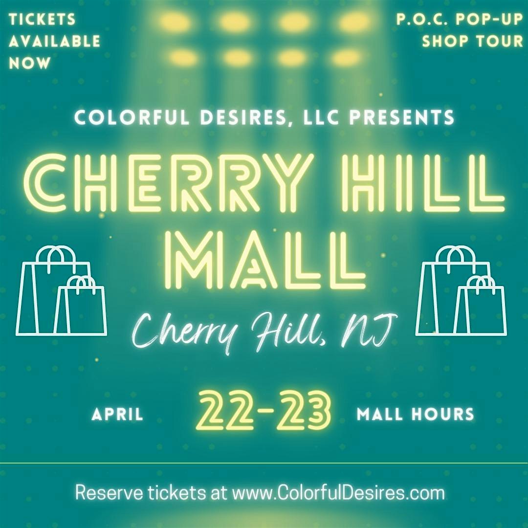 Cherry Hill Mall Pop-Up Shop Nov 2024 – Cherry Hill, NJ