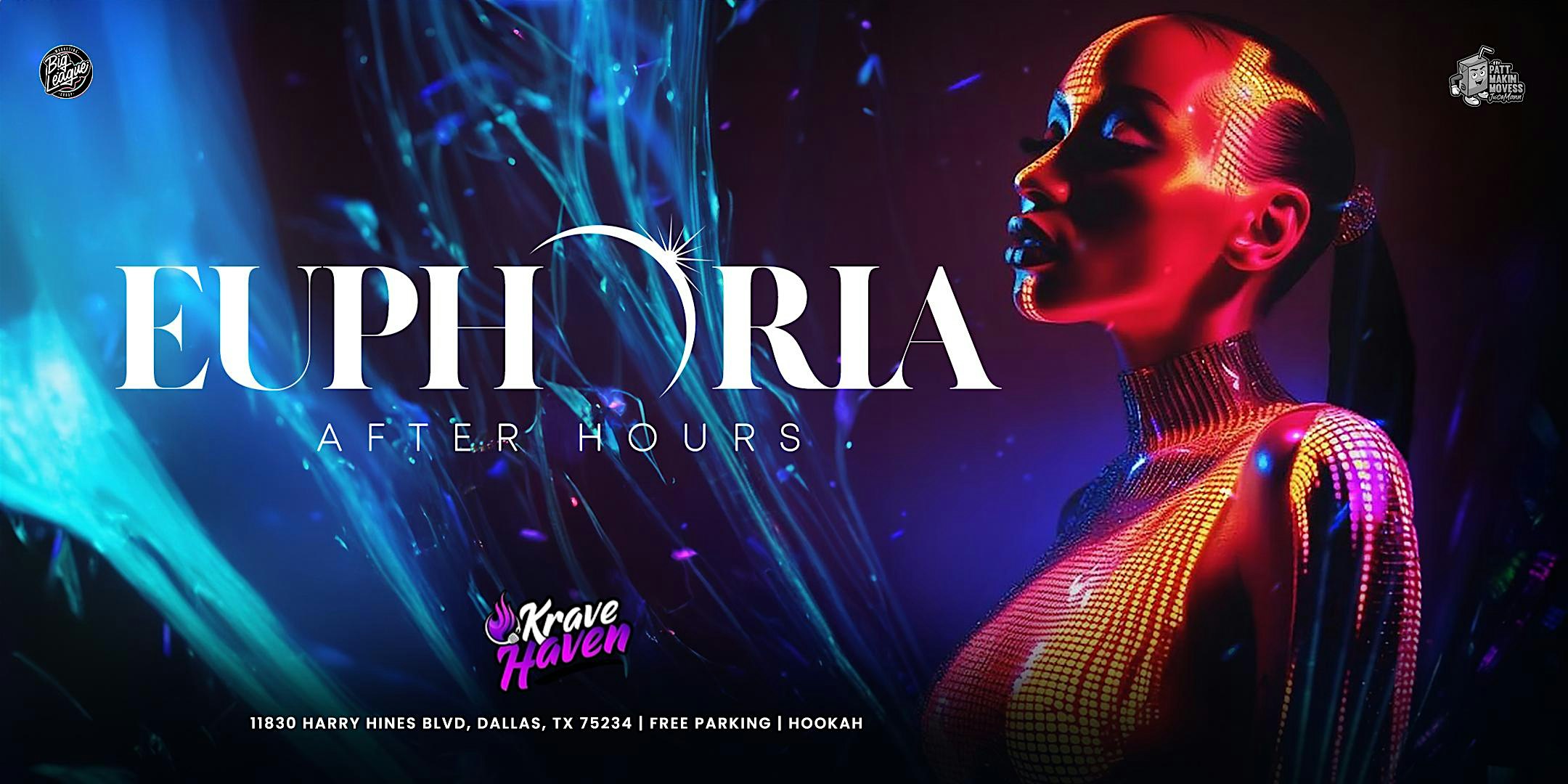 EUPHORIA AFTER HOURS @ KRAVE HAVEN 2AM-5AM – Dallas, TX