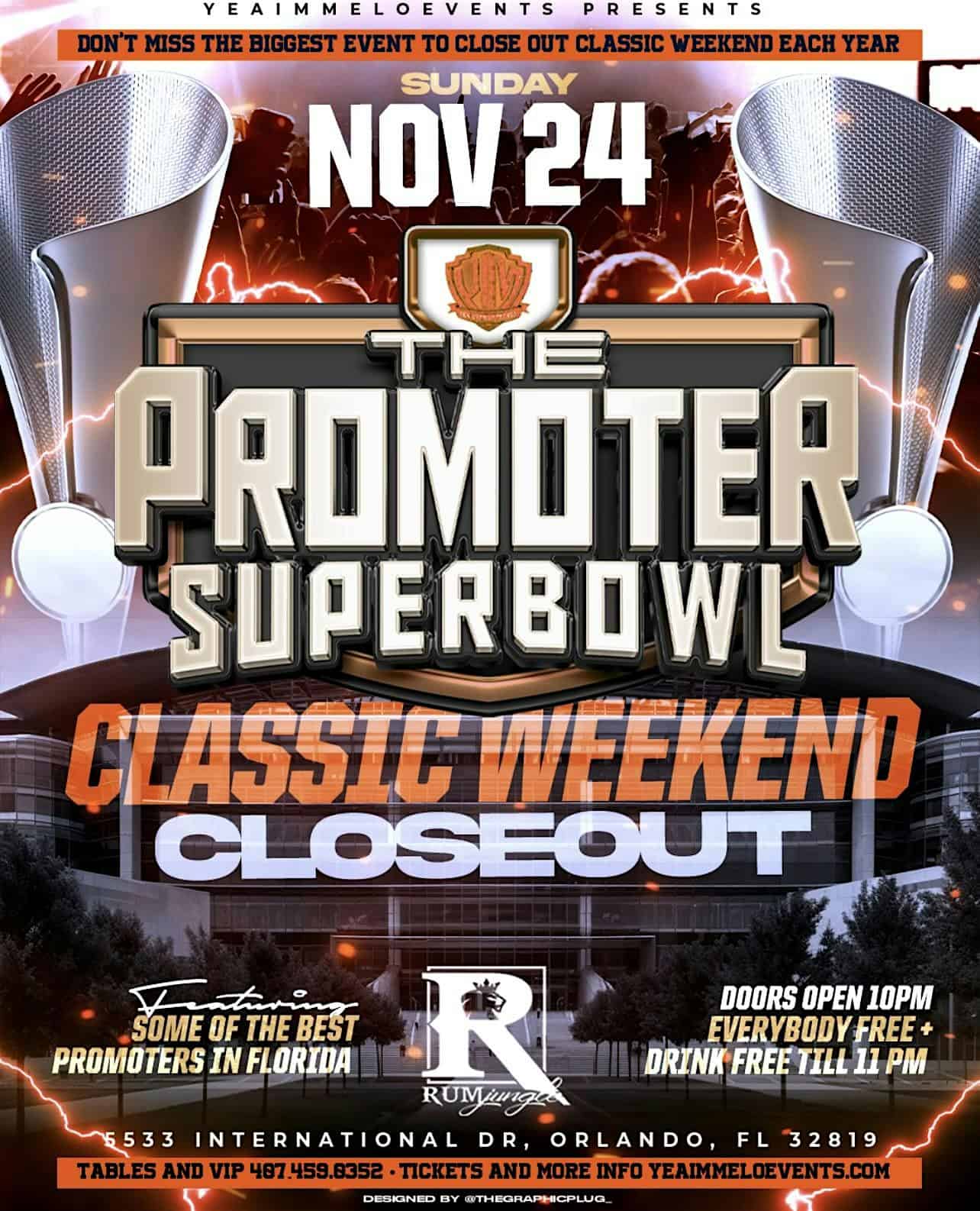 The Promoter SuperBowl – Classic Weekend CLOSEOUT – Orlando,