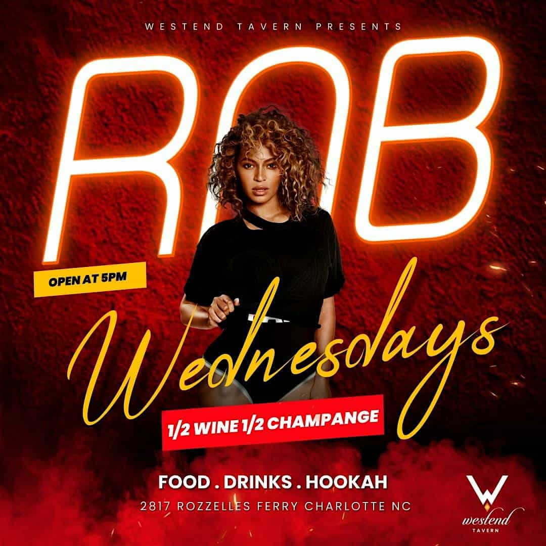 R&B Wednesdays at Westend!!! – Charlotte, NC