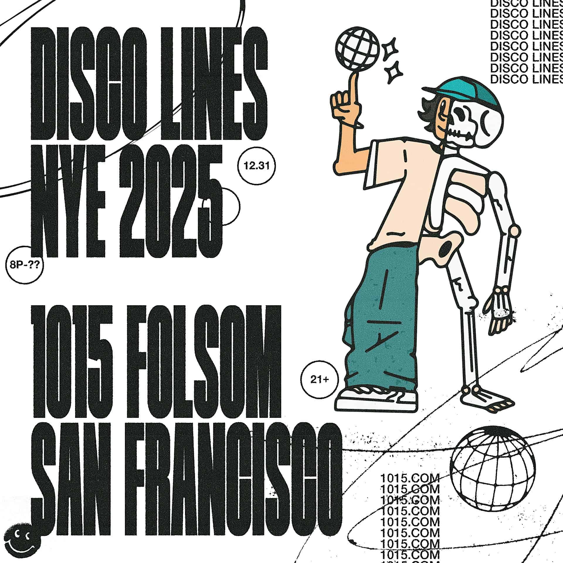 Disco Lines NYE – San Francisco, CA