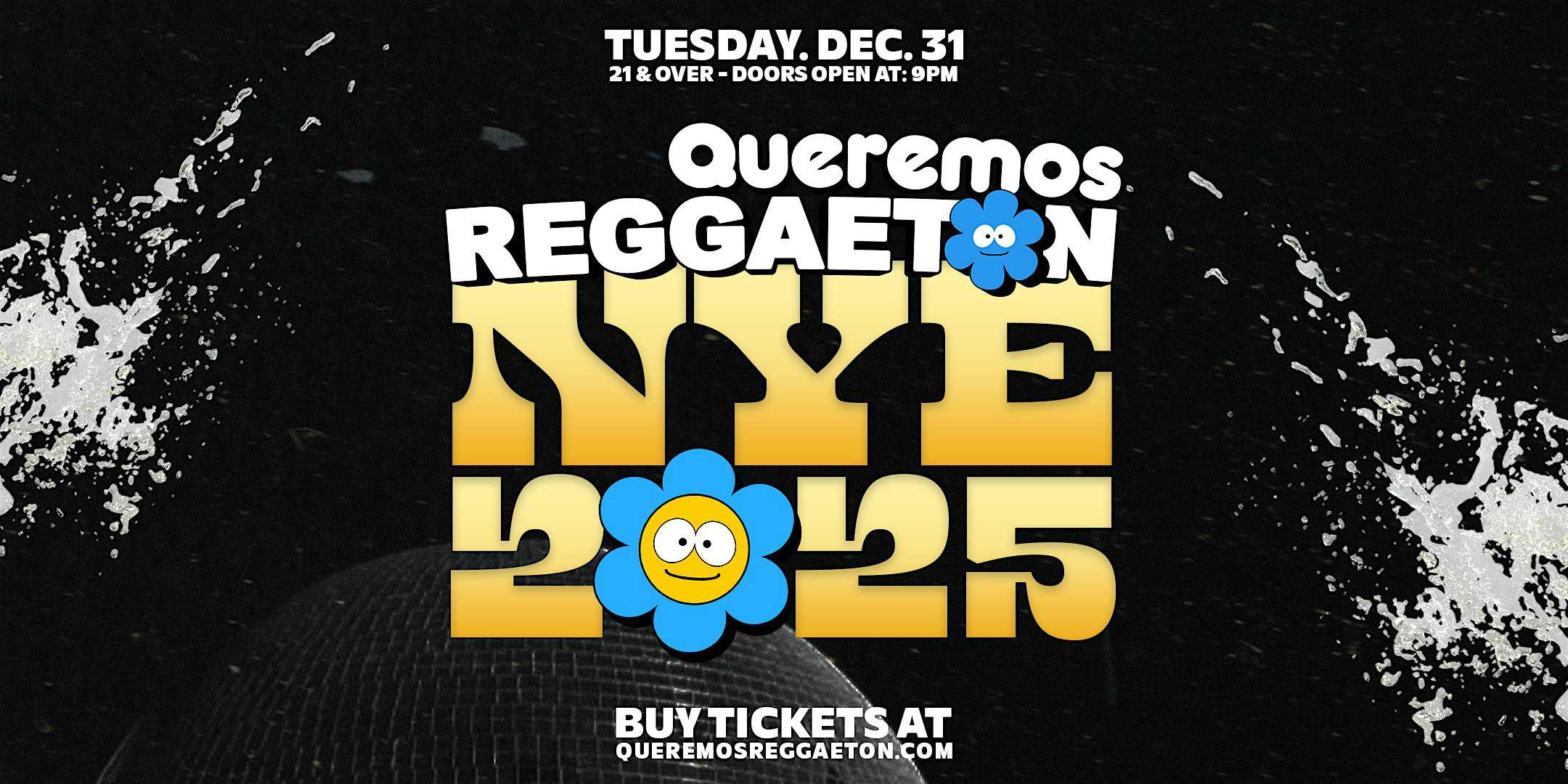 New Years Eve 2025: Queremos Reggaeton Party in Los Angeles – Los Angeles, CA