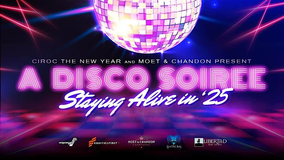 CÎROC The New Year MOET Champagne 2025 – “A DISCO SOIREE” – Indianapolis, IN