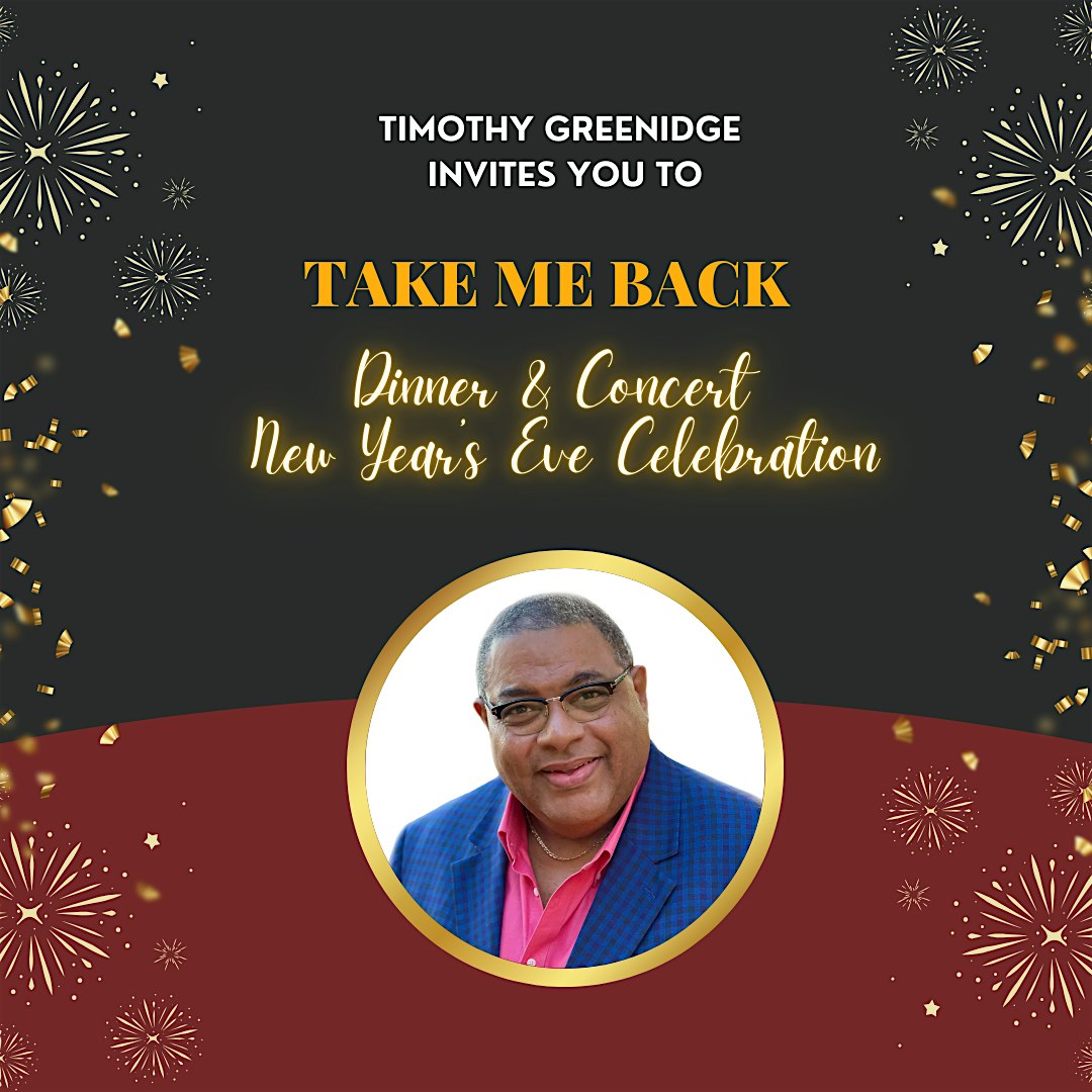 Take Me Back – Dinner and Concert New Year’s Eve Celebration – Portland, OR