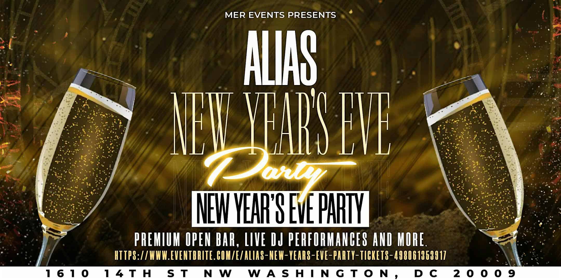 Alias New Year’s Eve Party – Washington DC