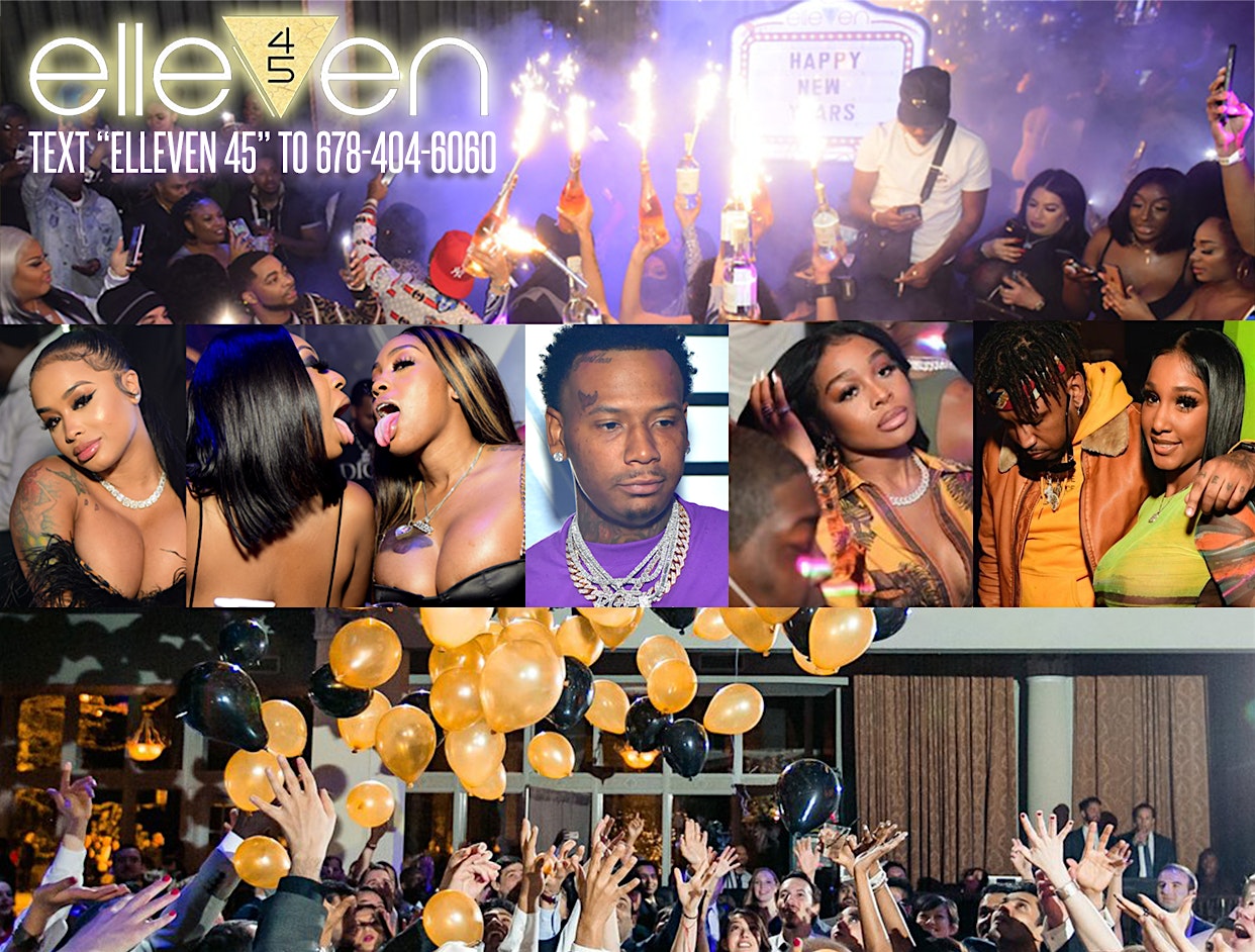 NYE 2024! ATLANTA NEW YEARS EVE PARTY ELLEVEN 45 CLUB! BALLOON DROP & TOAST – Atlanta, GA