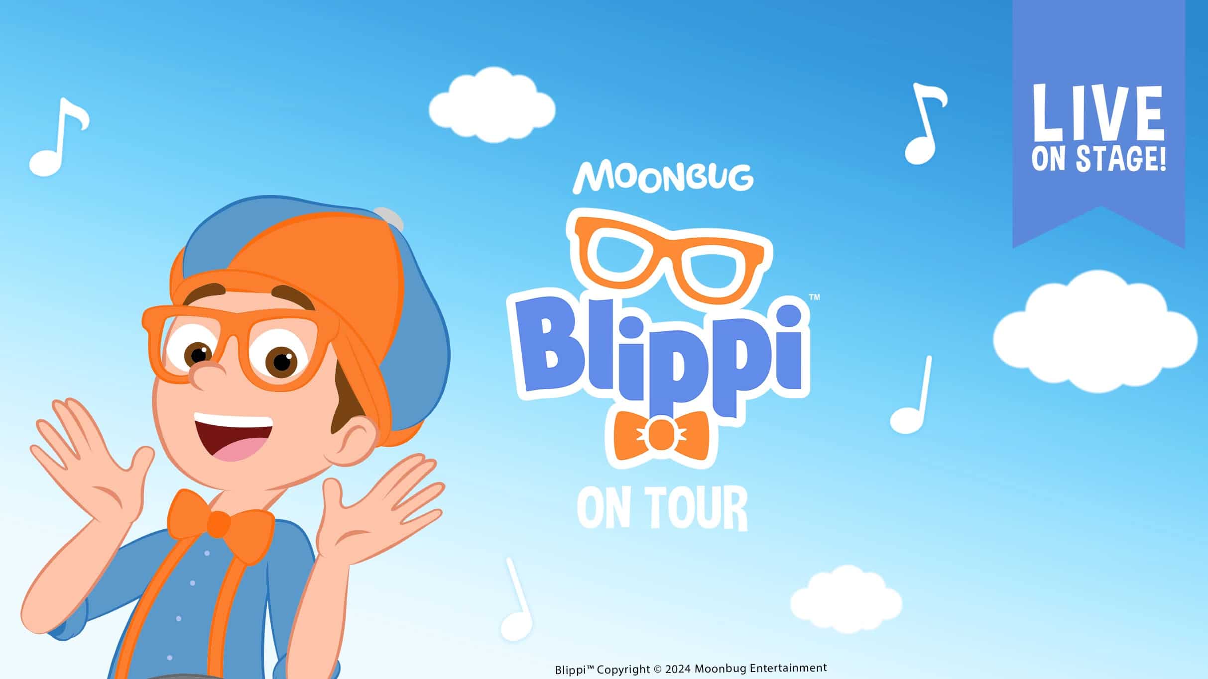 Blippi The Musical at Berglund Performing Arts Theatre – Roanoke, VA