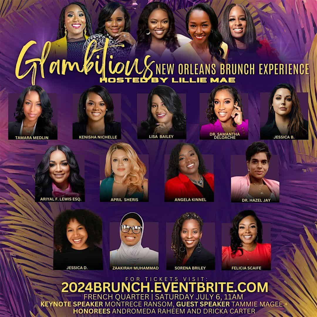 2025 (ESSENCE FEST) Glambitious All White Brunch – New Orleans, LA