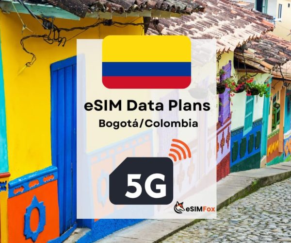 Bogotá: eSIM Internet Data Plan for Colombia high-speed – Bogotá, Colombia