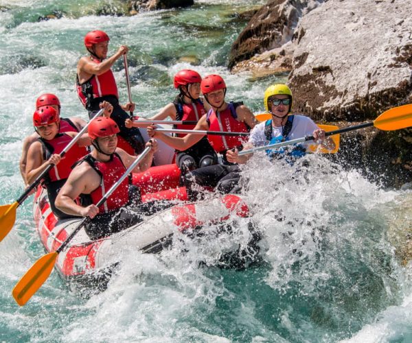 Bovec: Rafting Adventure On Soča River with Hotel Transfers – River Soča, Slovenia