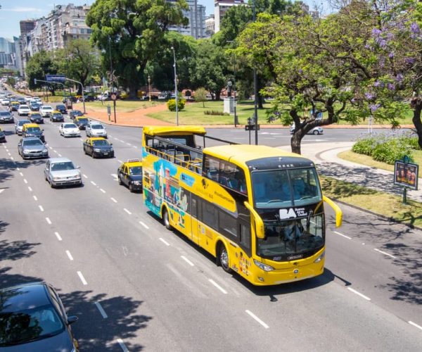 Buenos Aires: Hop-On Hop-Off Bus w/ Audio Guide & City Pass – Buenos Aires, Argentina