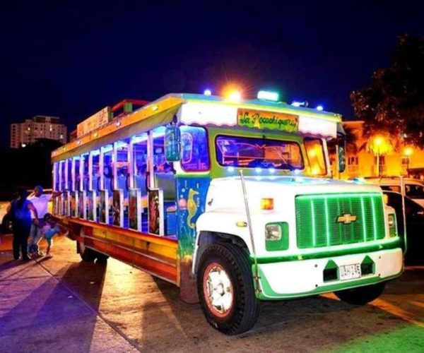 Cartagena: Party Bus Tour Around the City – Bolívar, Colombia