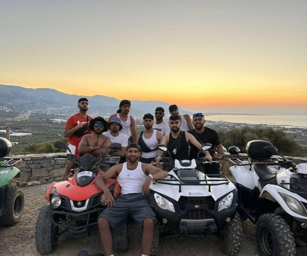 Crete: Off-Road Quad Safari Evening Tour with Hotel Transfer – Aposelemis Dam, Greece