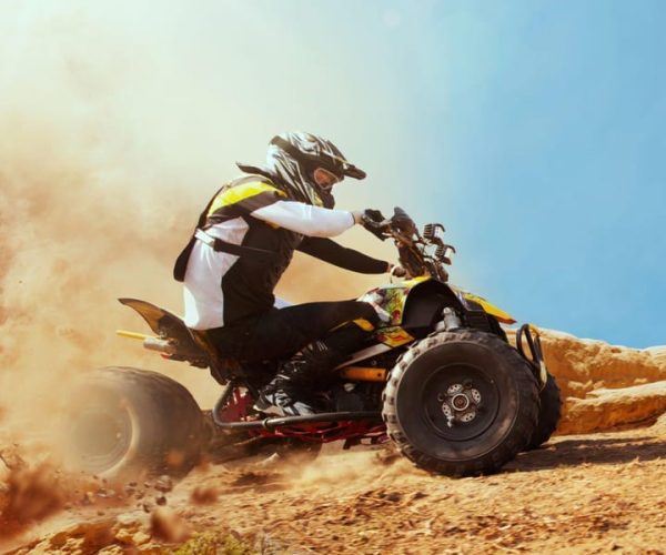 From Agadir hotels: Beach & Mini dunes quad biking tour – Souss-Massa, Morocco