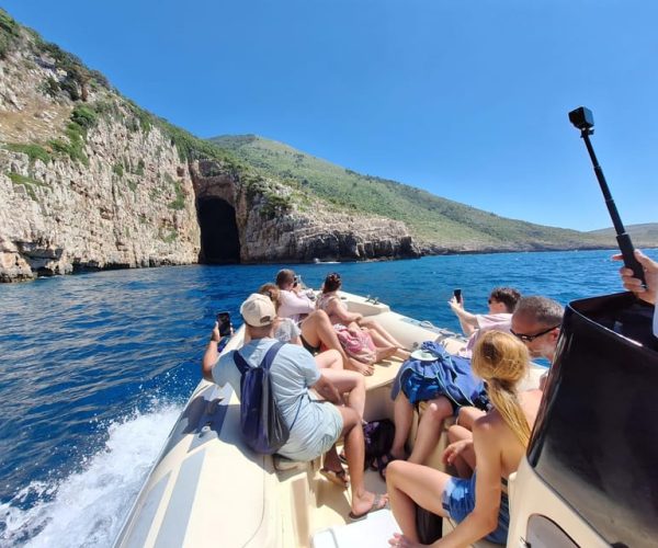 From Vlorë: Haxhi Ali Cave and Karaburun Speedboat Trip – Vlorë County, Albania