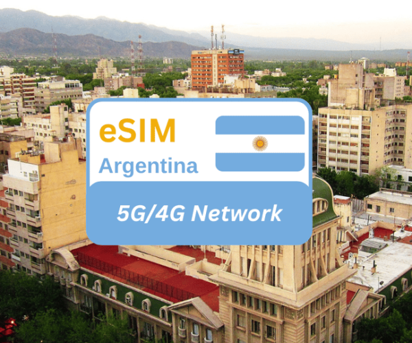 Mendoza: Argentina eSIM Data Plan for Travel – Mendoza, Argentina