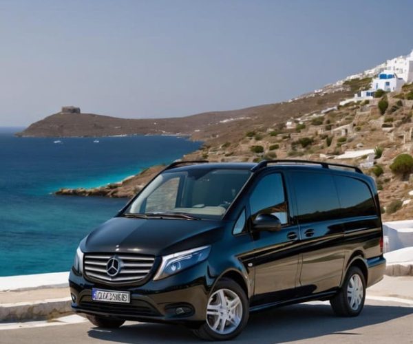 Private Transfer:From your hotel to Nammos with mini van – Mykonos Town, Greece