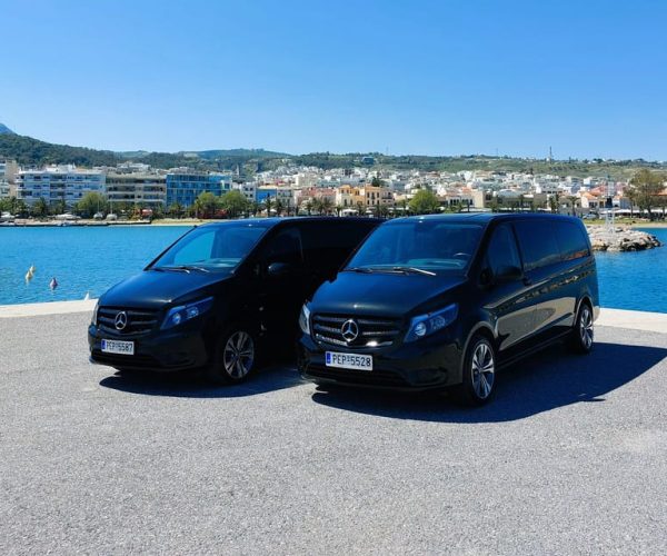 Private Van Services in Crete Heraklion Airport-Port-Hotel – Crete, Greece