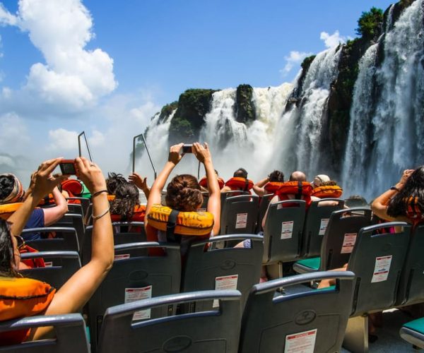 Puerto Iguazu: Iguazu Falls Tour w/ Boat Ride & Safari Truck – Misiones, Argentina