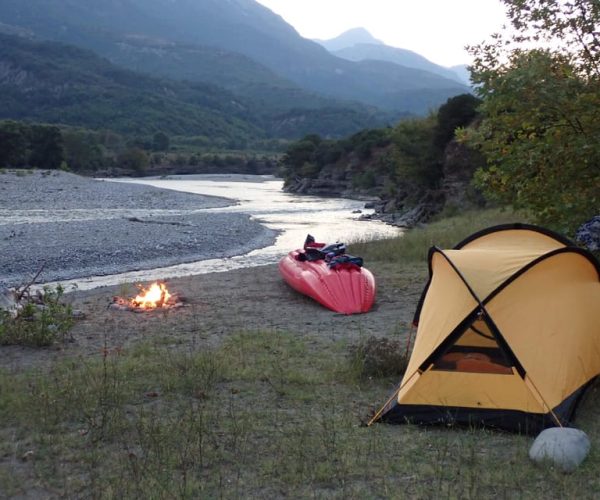 Vjosa Kayaking Multi Day & Camping 6 days – Gjirokaster District, Albania