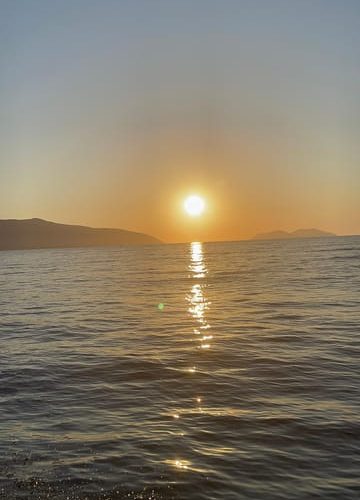 Vlore Sunset at Haxhi Ali Cave – Karaburun Peninsula, Albania, Albania