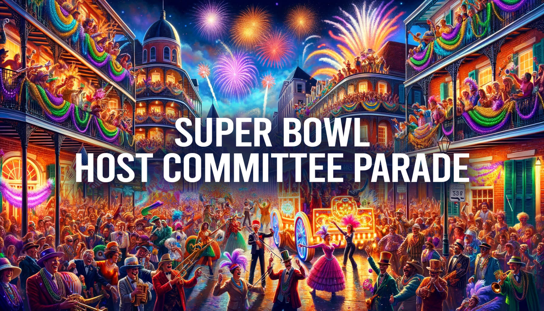 2025 Super Bowl Host Committee Parade – New Orleans, LA