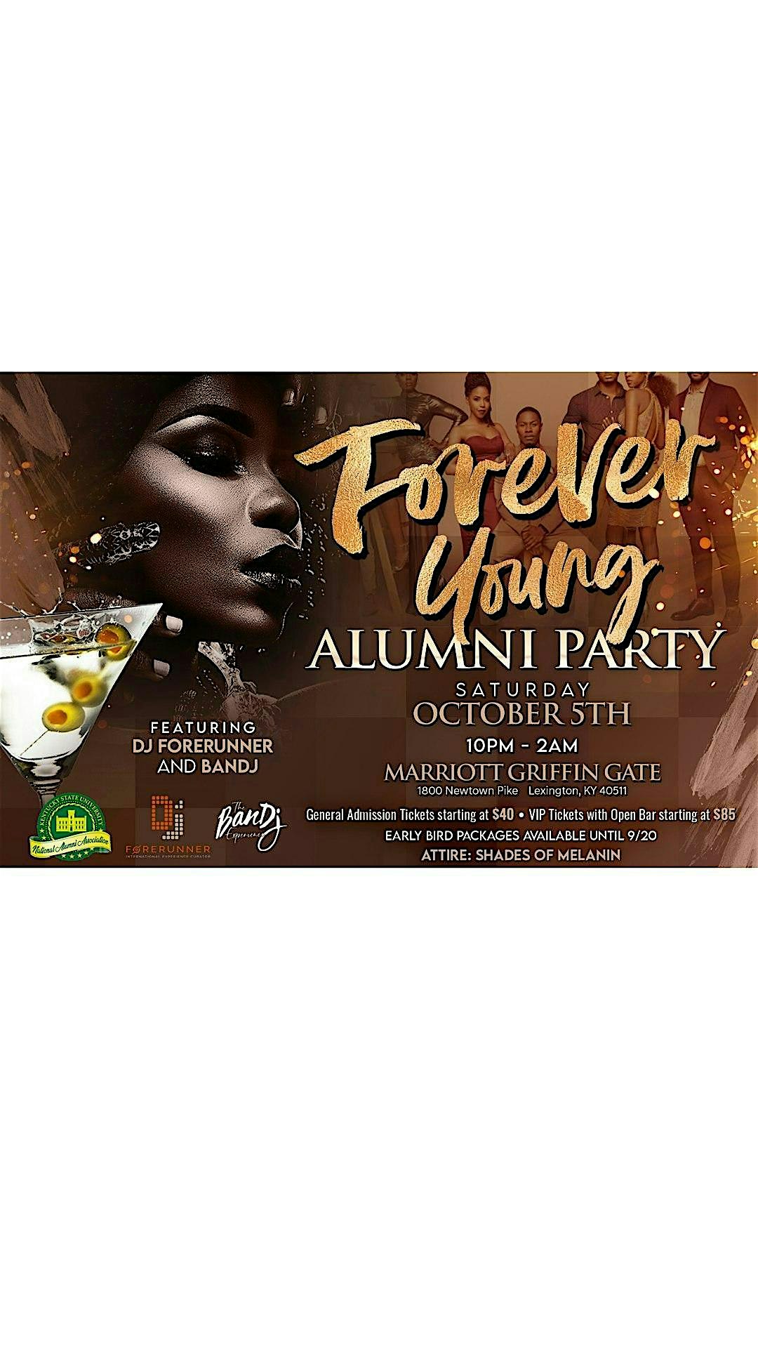 KSUNAA Forever Young Alumni Homecoming Party 2024 – Lexington, KY